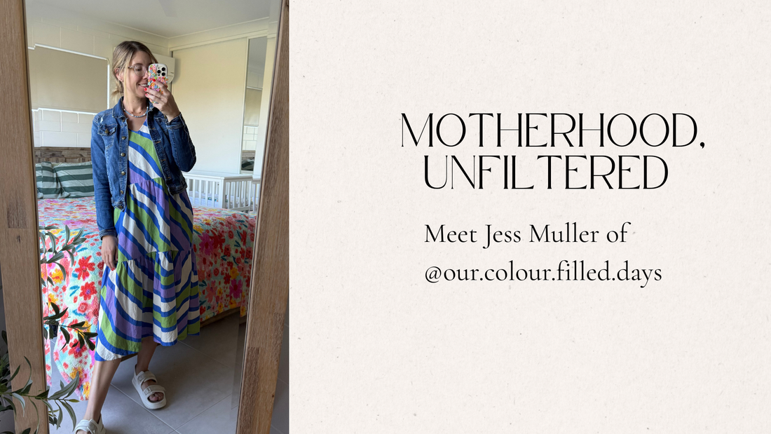 Motherhood, Unfiltered | Jess Muller on Style & Finding Joy in Motherhood