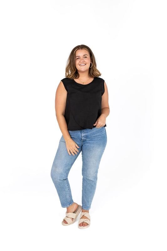 The Archie Top - Black