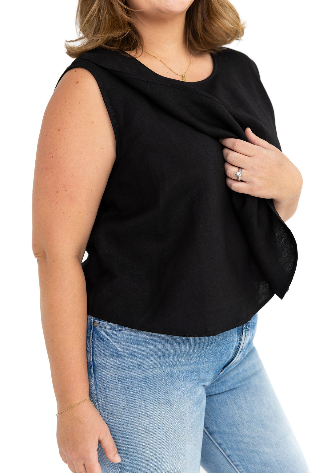 The Archie Top - Black