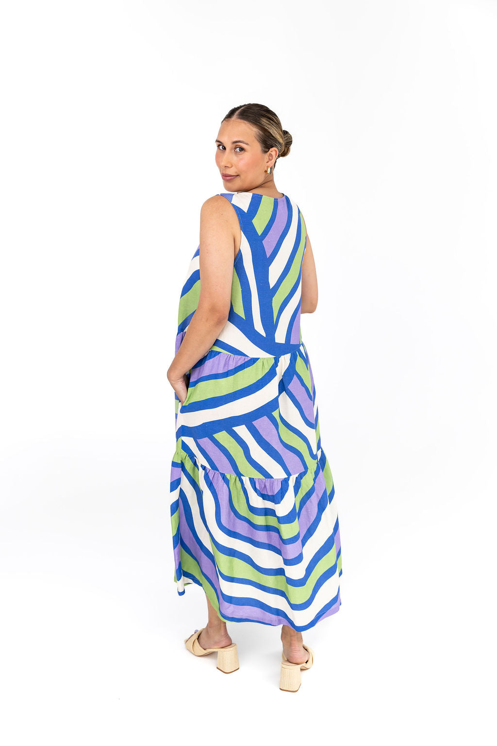 The Harper Dress - Purple