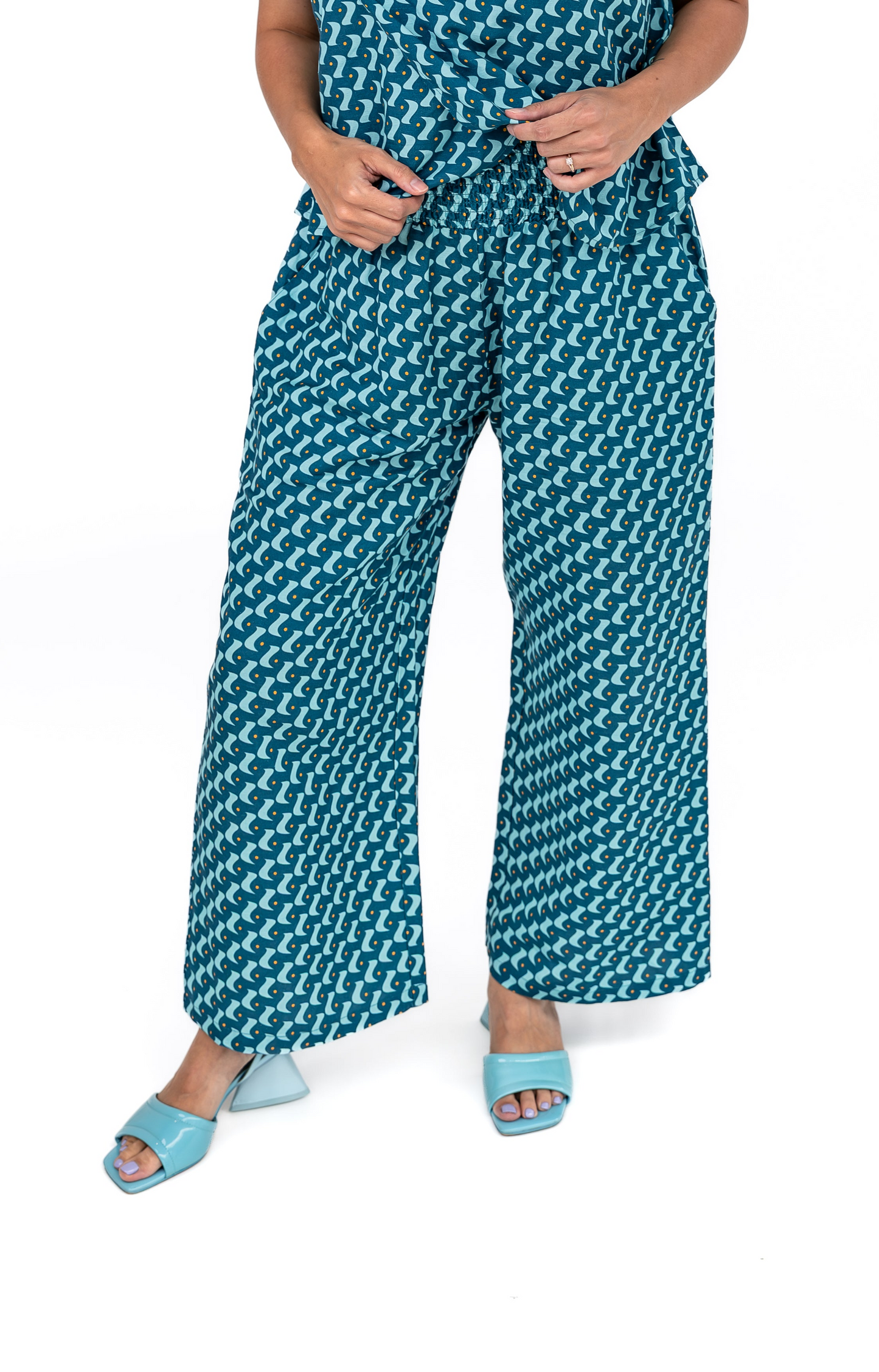 The Archie Pant - Turquoise