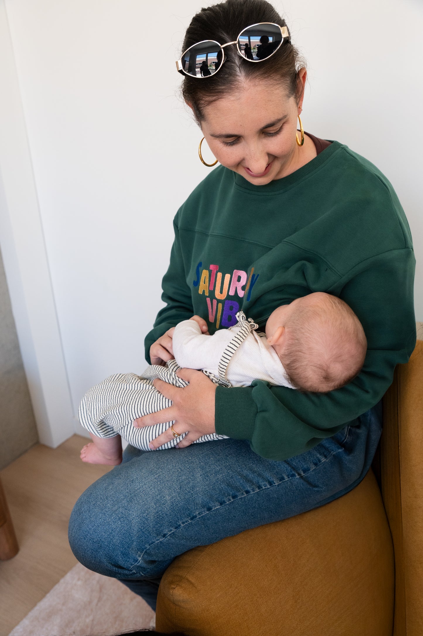 Emma Oversized Breastfeeding Jumper