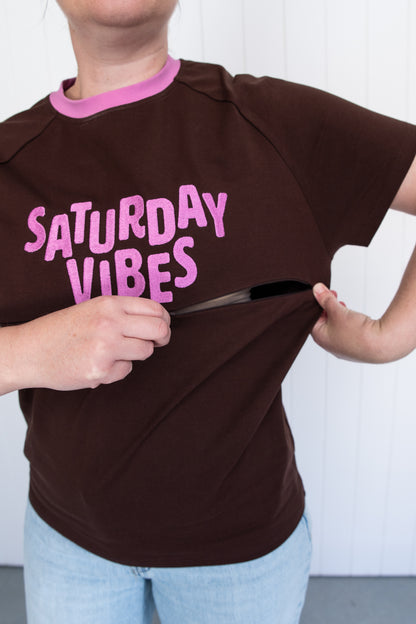 Lizzy Boxcut Breastfeeding Tee
