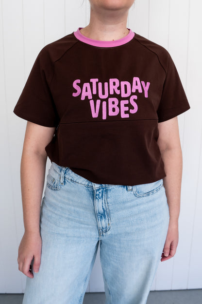 Lizzy Boxcut Breastfeeding Tee