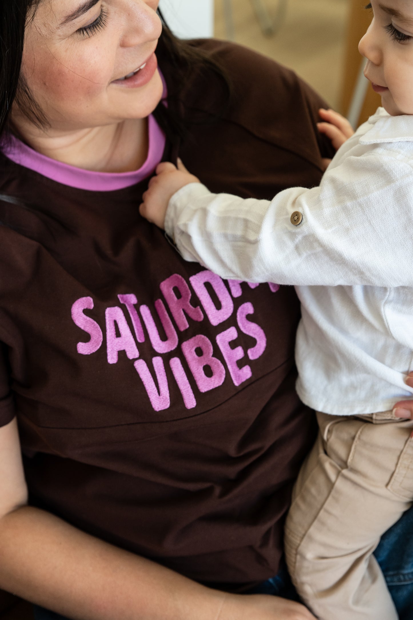 Lizzy Boxcut Breastfeeding Tee