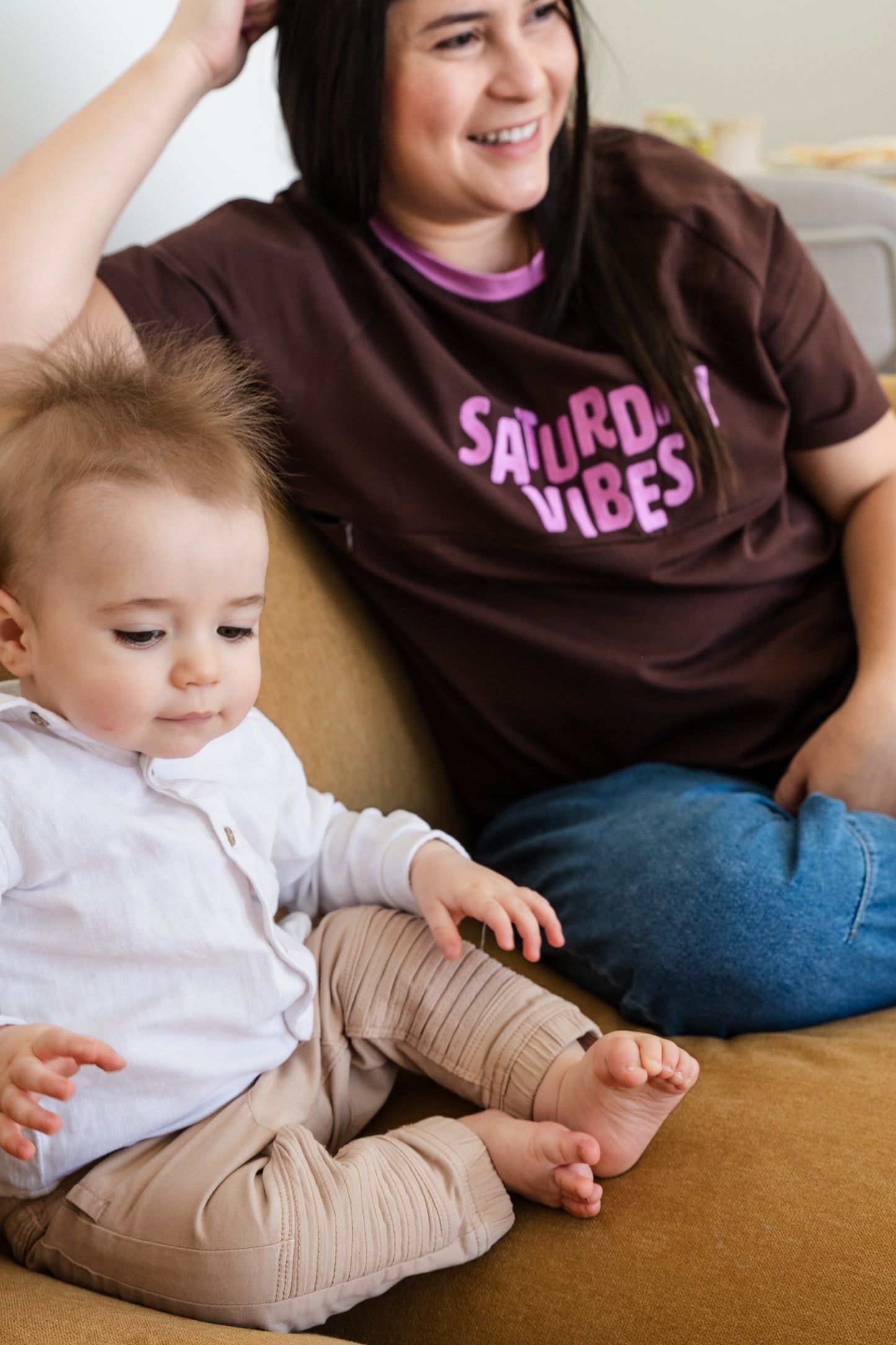 Lizzy Boxcut Breastfeeding Tee