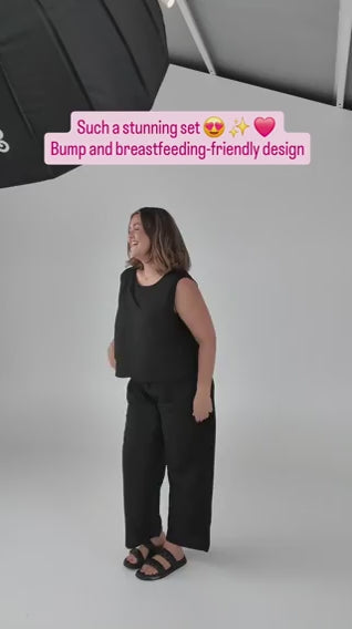 The Archie Top - Black